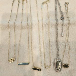 Nice Kendra Scott lot. SIX Necklaces. SOLD AS A LOT ONLY